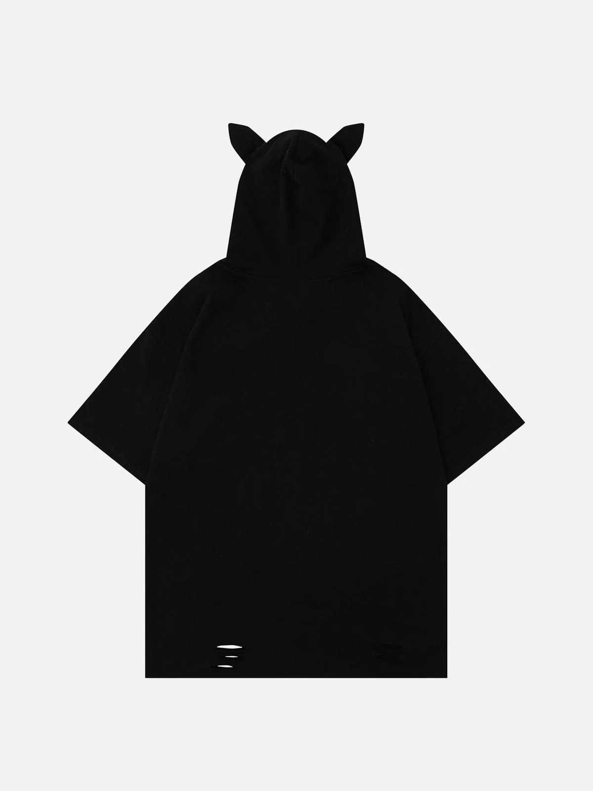 Aelfric Eden Cat Print Distressed Tee sold by Aelfric Eden product image thumbnail 3