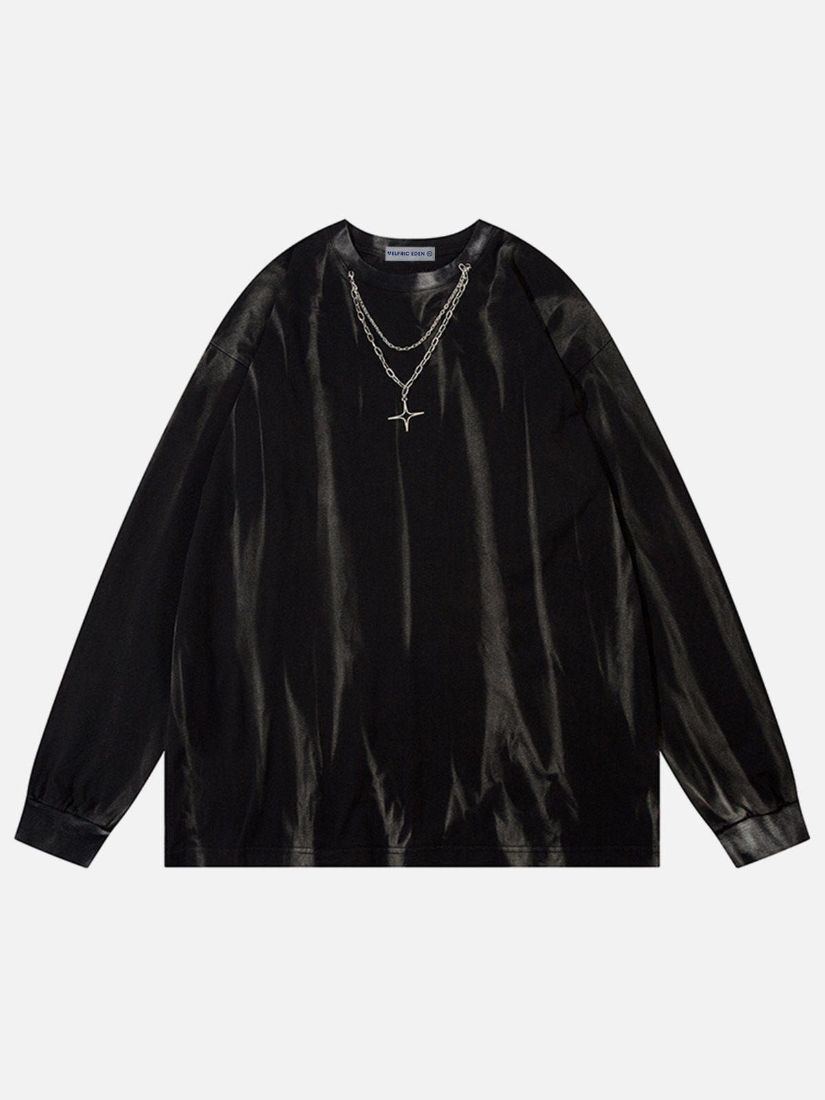 Aelfric Eden Chain Tie Dye Sweatshirt sold by Aelfric Eden product image thumbnail 2