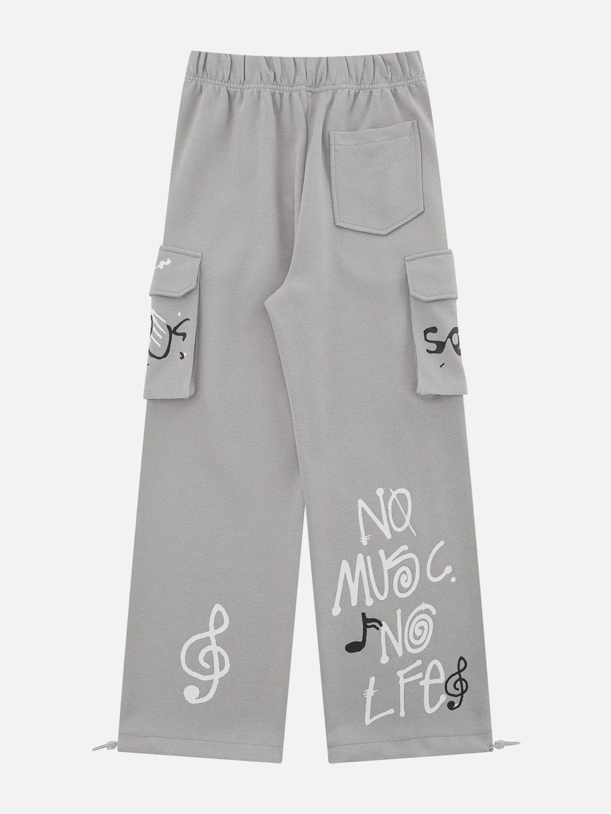 Aelfric Eden Music Graffiti Print Cargo Pants sold by Aelfric Eden product image thumbnail 4