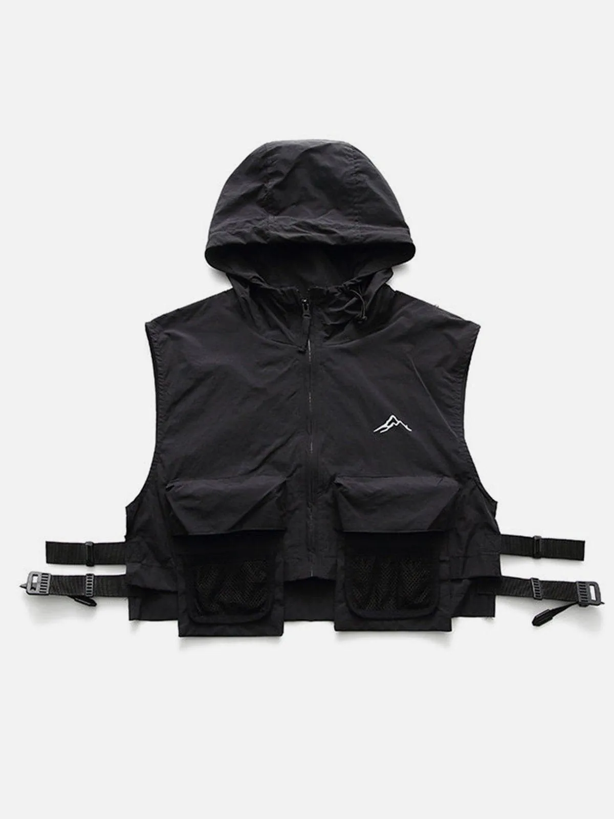 Vintage Big Pocket Hooded Vest sold by Aelfric Eden