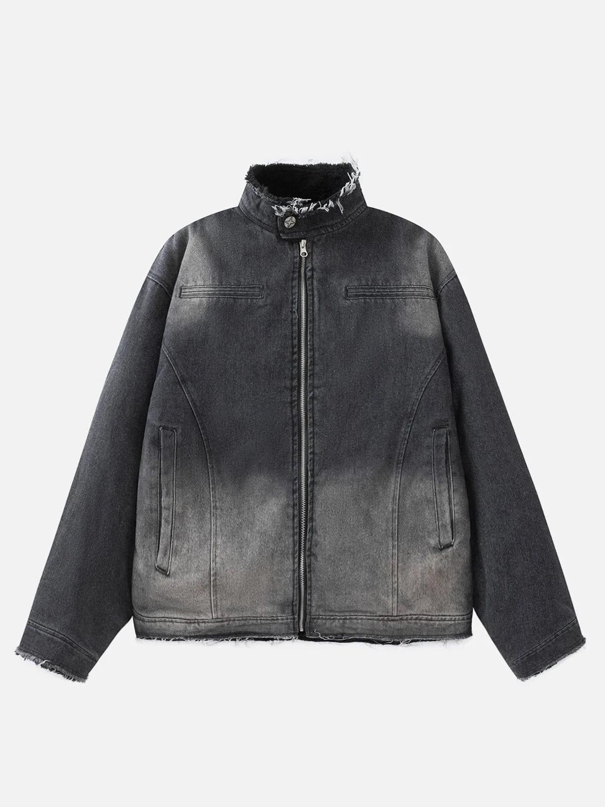 Aelfric Eden Gradient Washed Denim Jacket sold by Aelfric Eden