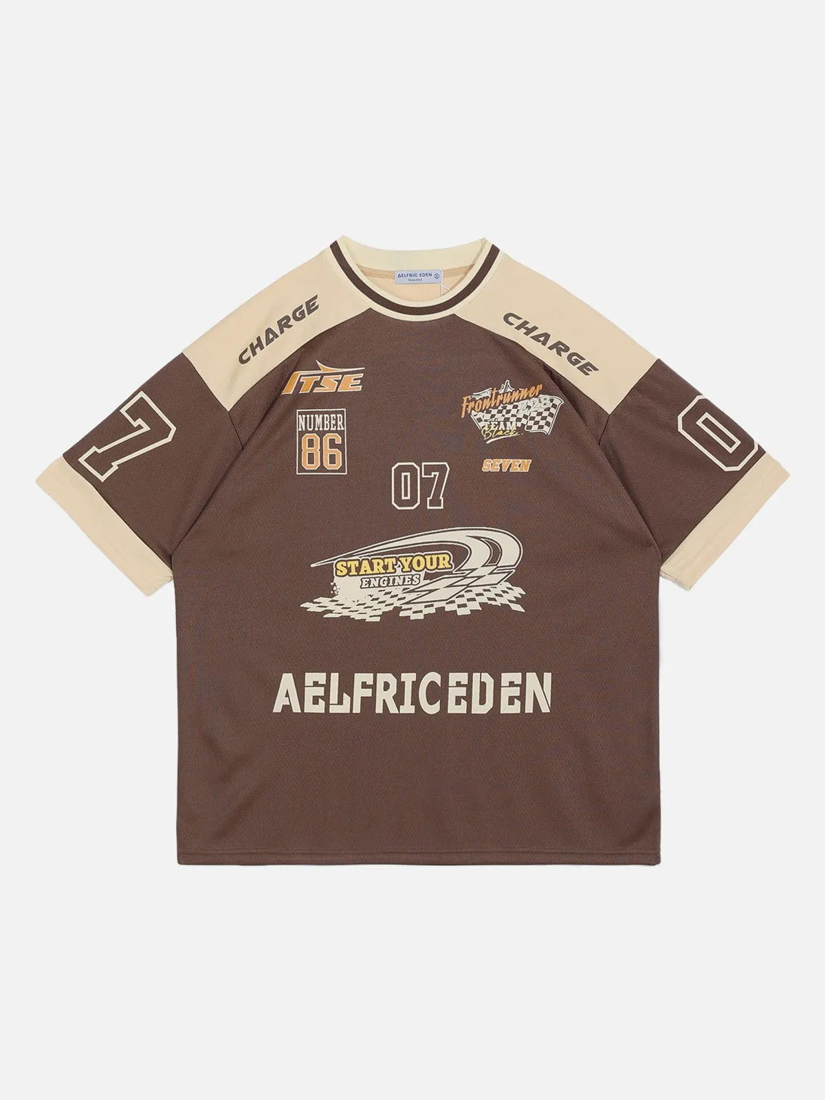 Aelfric Eden Contrast Color Soccer Jersey sold by Aelfric Eden product image thumbnail 2