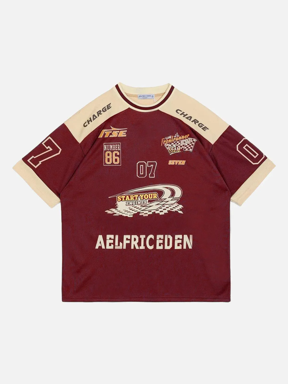 Aelfric Eden Contrast Color Soccer Jersey sold by Aelfric Eden product image thumbnail 3