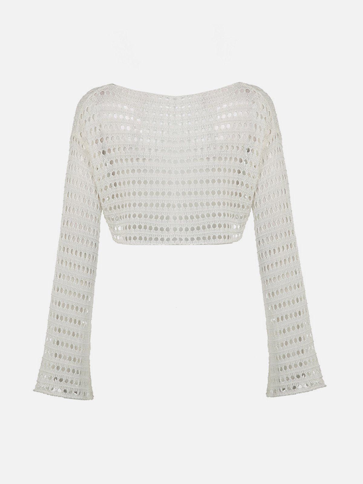 Solid Colour Cutout Long Sleeves sold by Aelfric Eden product image thumbnail 3