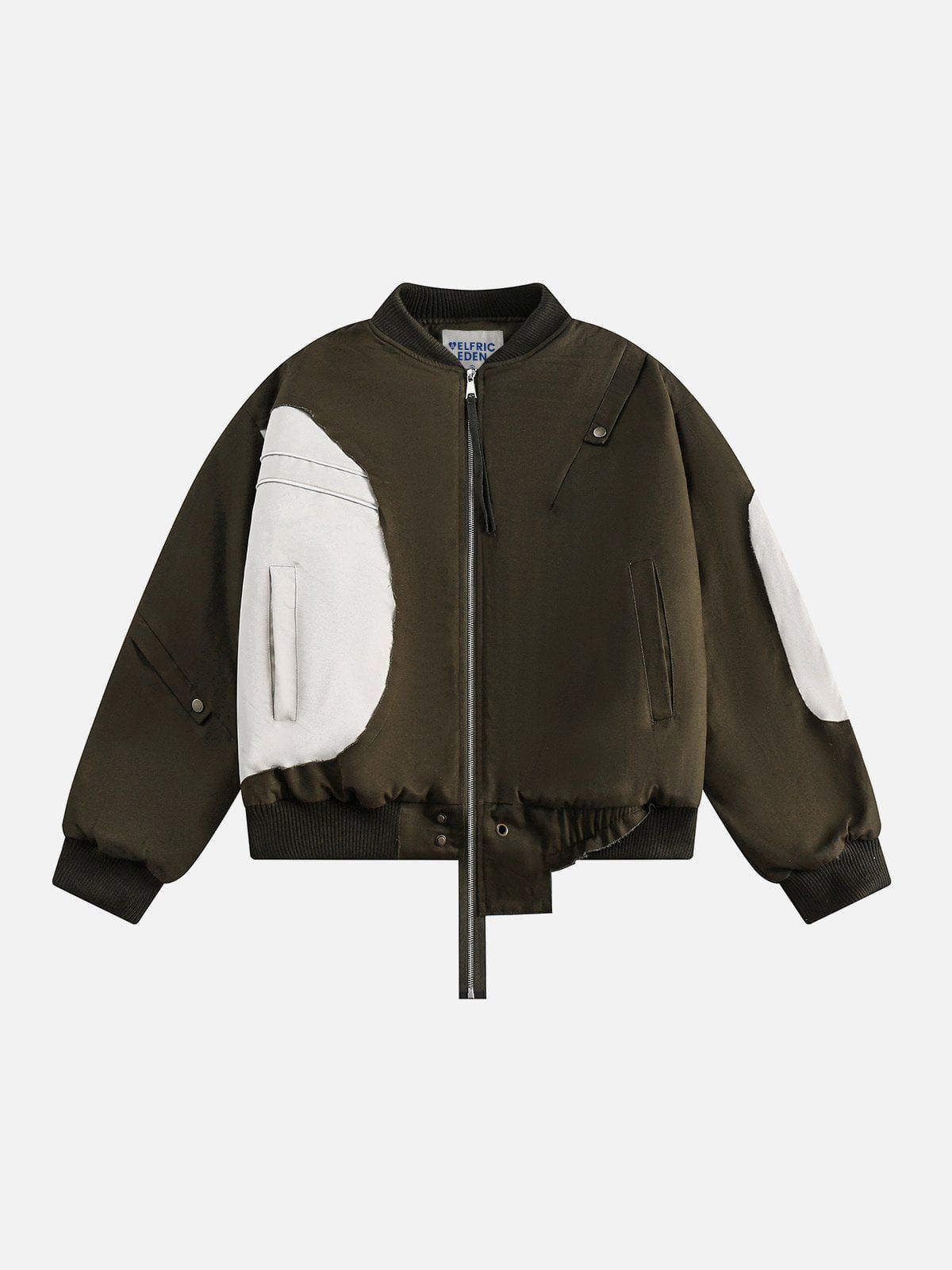 Aelfric Eden Irregular ZIP UP Patchwork Coat sold by Aelfric Eden