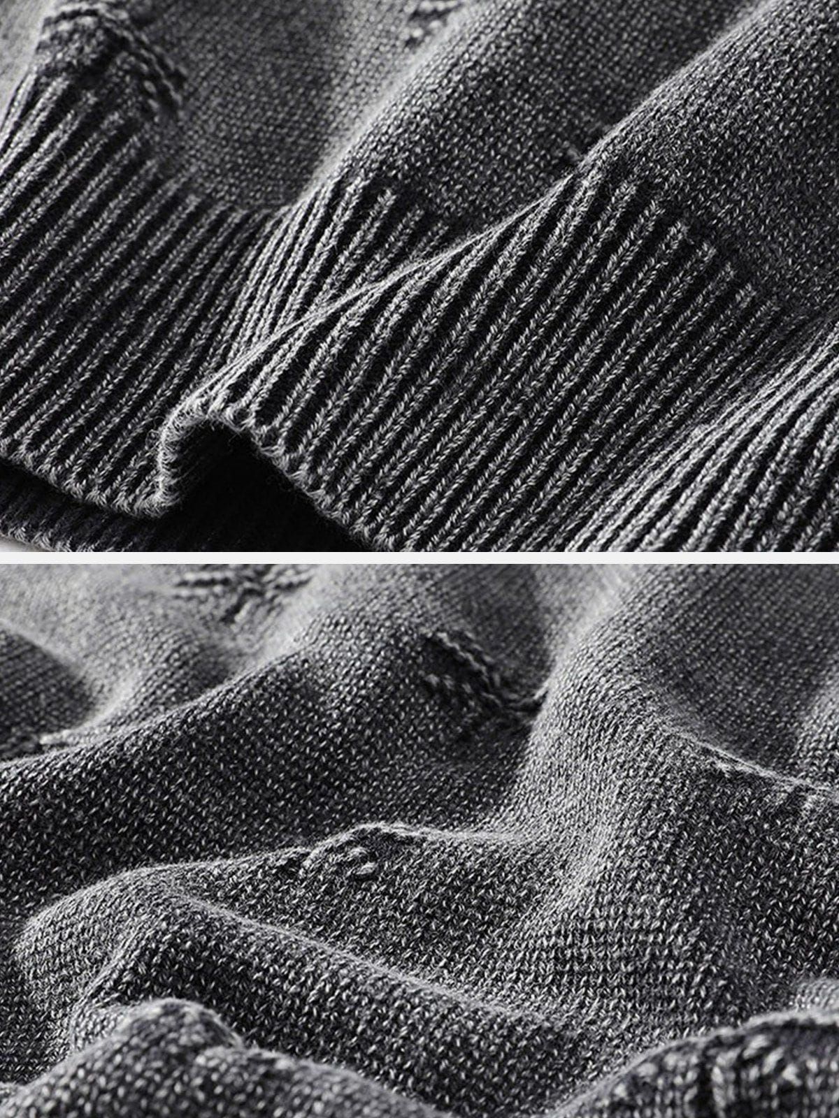 Aelfric Eden Floral Embroidered Washed Sweater sold by Aelfric Eden product image thumbnail 3