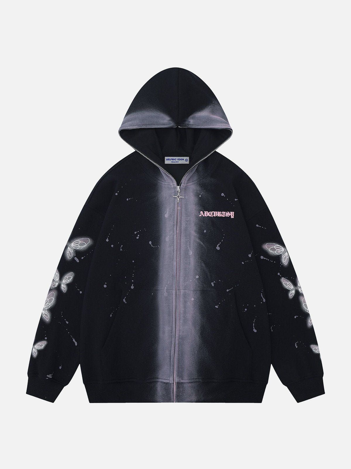 Aelfric Eden Butterfly Graffiti Hoodie sold by Aelfric Eden product image thumbnail 3