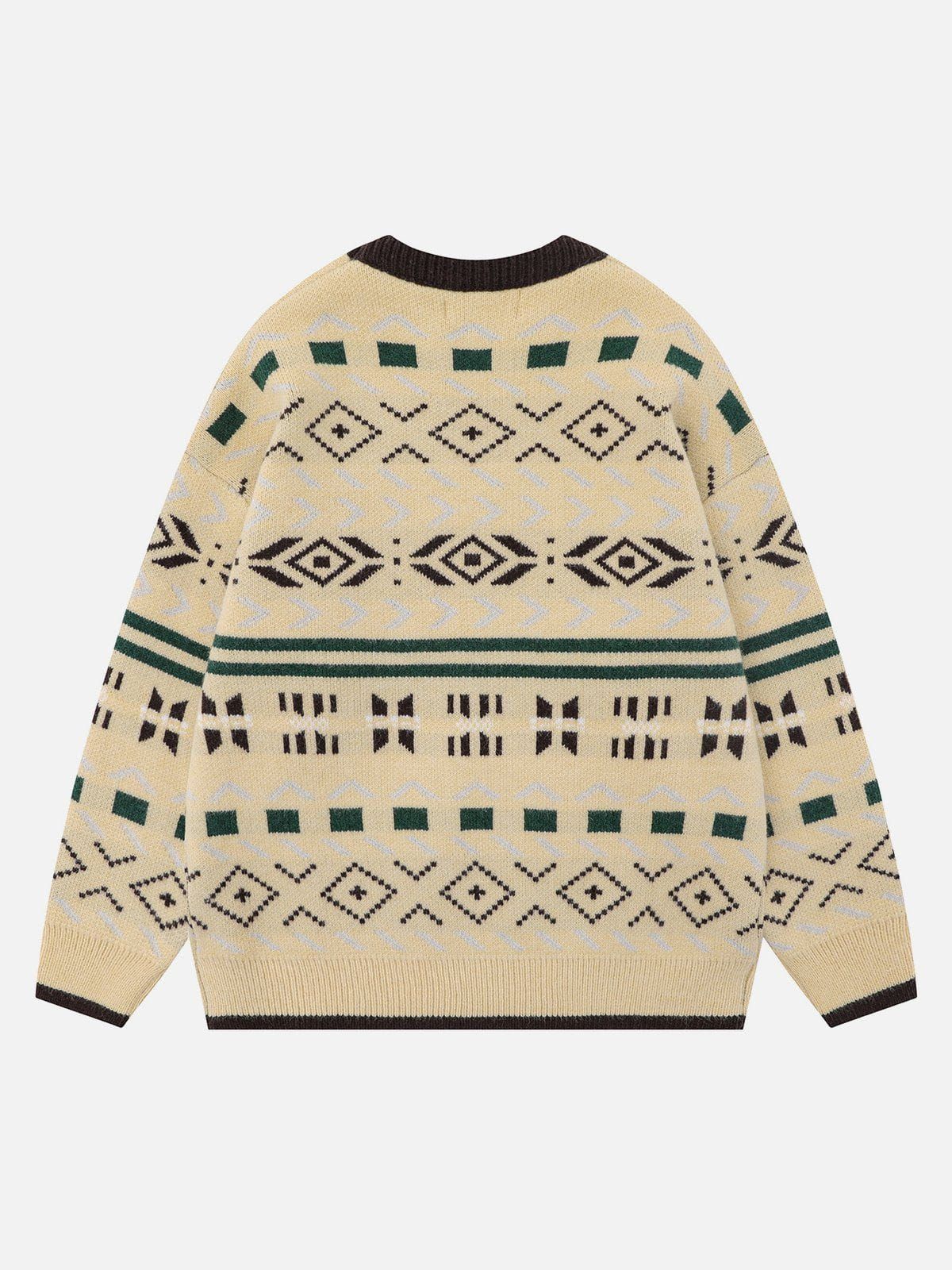 Aelfric Eden Vintage Ethnic Jacquard Sweater sold by Aelfric Eden product image thumbnail 3