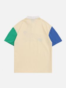 Aelfric Eden Adventure Cute Patchwork Polo Tee sold by Aelfric Eden
