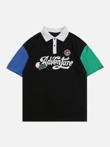 Aelfric Eden Adventure Cute Patchwork Polo Tee sold by Aelfric Eden