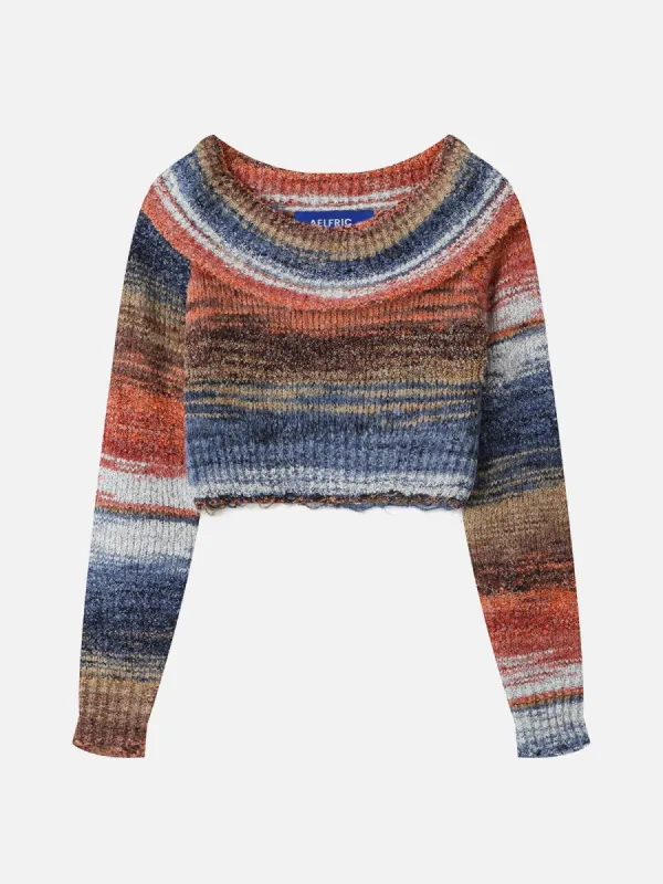 Vintage Rainbow Sweater sold by Aelfric Eden