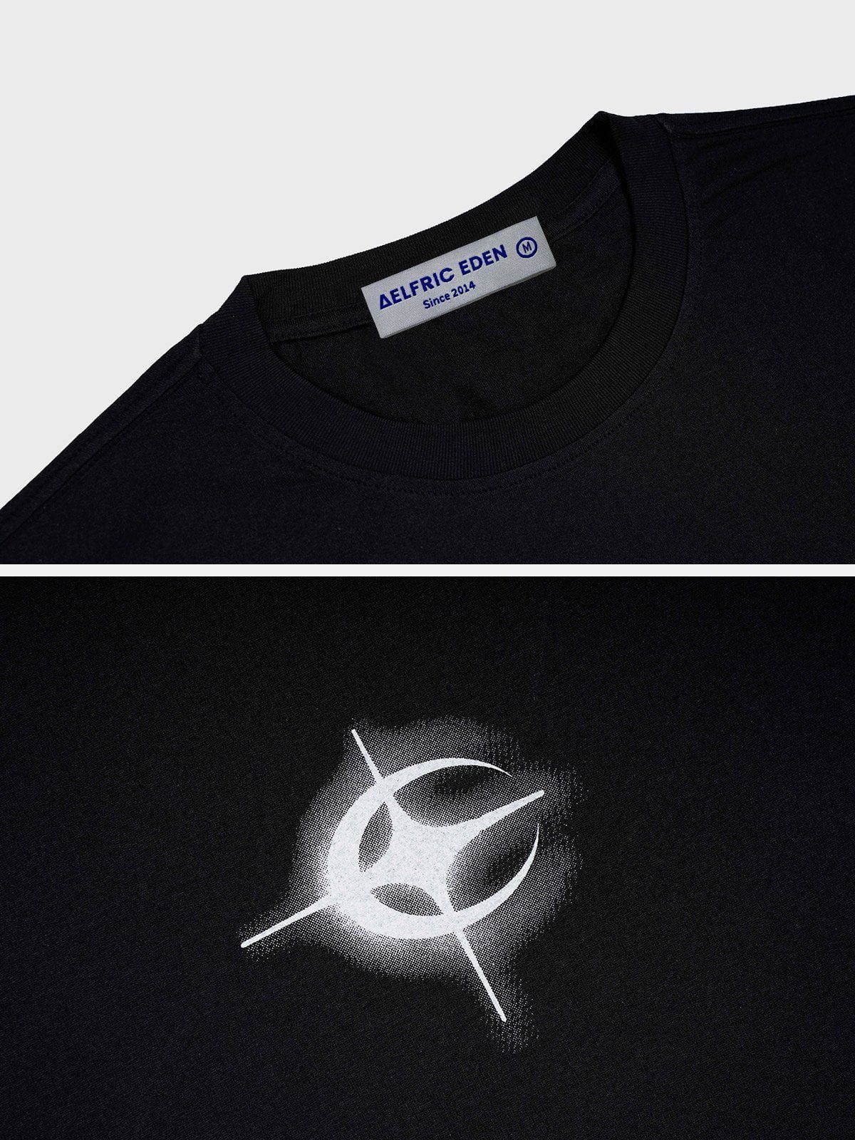 Aelfric Eden Blurring Star Print Tee sold by Aelfric Eden product image thumbnail 6