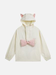Aelfric Eden Cat Ear Bow Tie Hoodie sold by Aelfric Eden