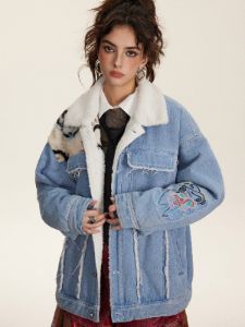 Aelfric Eden Sherpa Patchwork Denim Jacket sold by Aelfric Eden
