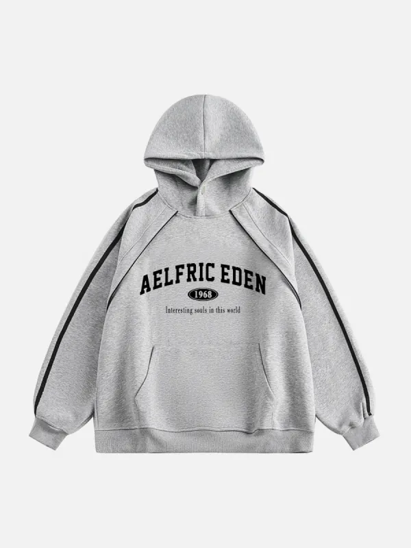 Aelfric Eden Retro Sporty Pullover Hoodie sold by Aelfric Eden