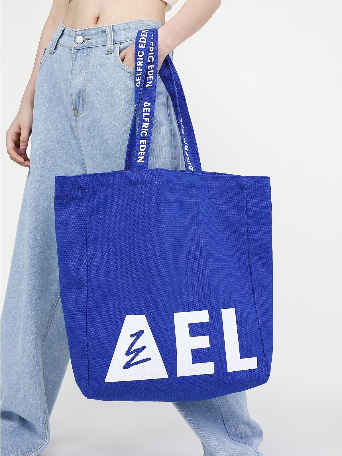"AEL" Contrasting Colors Print Bag sold by Aelfric Eden product image thumbnail 3