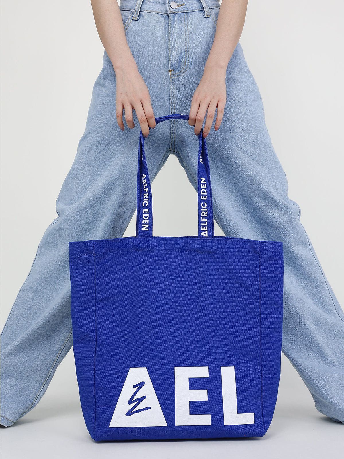 "AEL" Contrasting Colors Print Bag sold by Aelfric Eden product image thumbnail 2