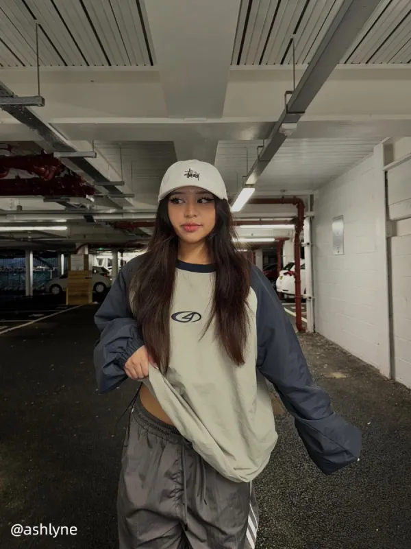 Aelfric Eden Drawstring Color Blocking Sweatshirt sold by Aelfric Eden