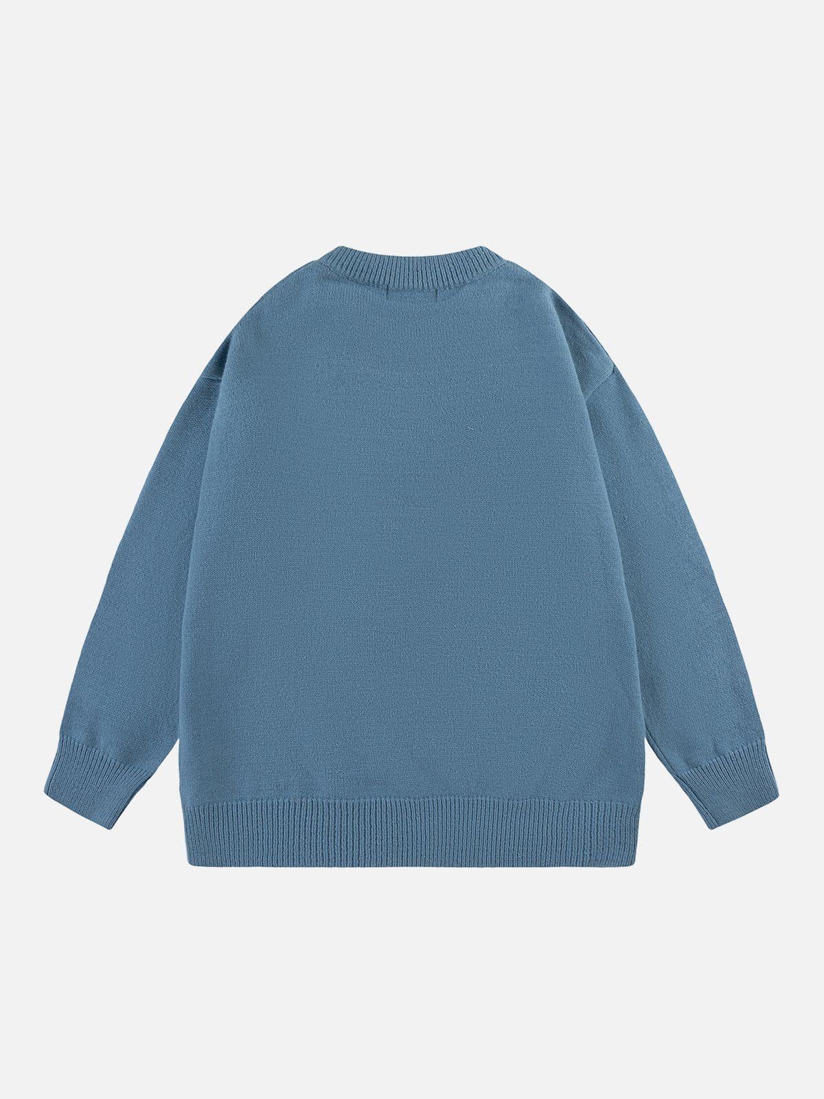 Aelfric Eden "Flower & Goose Thief" Jacquard Sweater sold by Aelfric Eden product image thumbnail 2