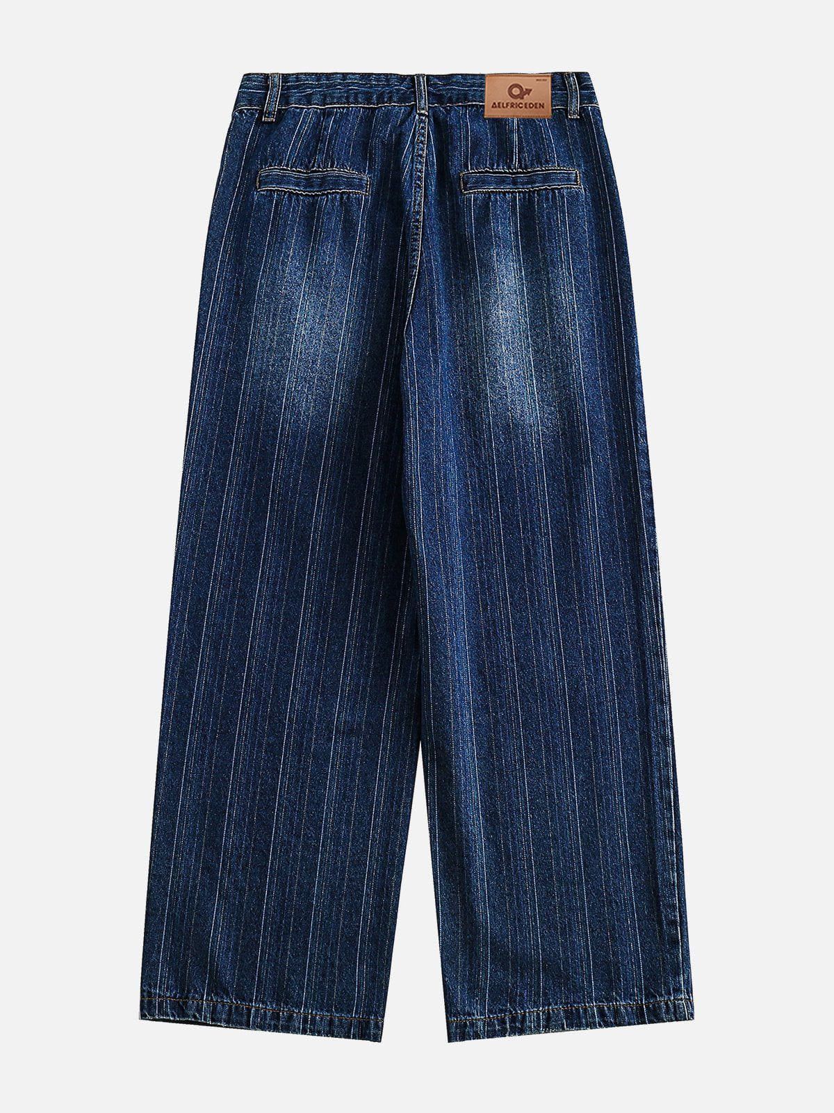 Aelfric Eden Striped Baggy Jeans sold by Aelfric Eden product image thumbnail 2