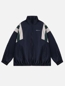 Aelfric Eden Stripe Patchwork Zip Up Jacket sold by Aelfric Eden