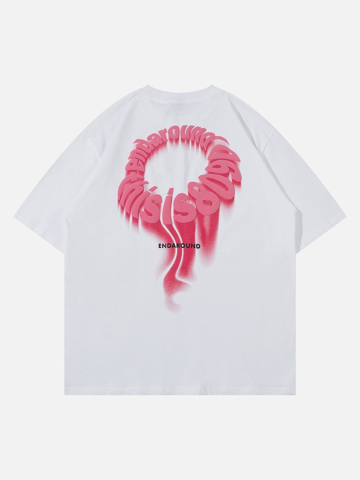 Aelfric Eden Endaround Letters Foam Printing Tee sold by Aelfric Eden product image thumbnail 5