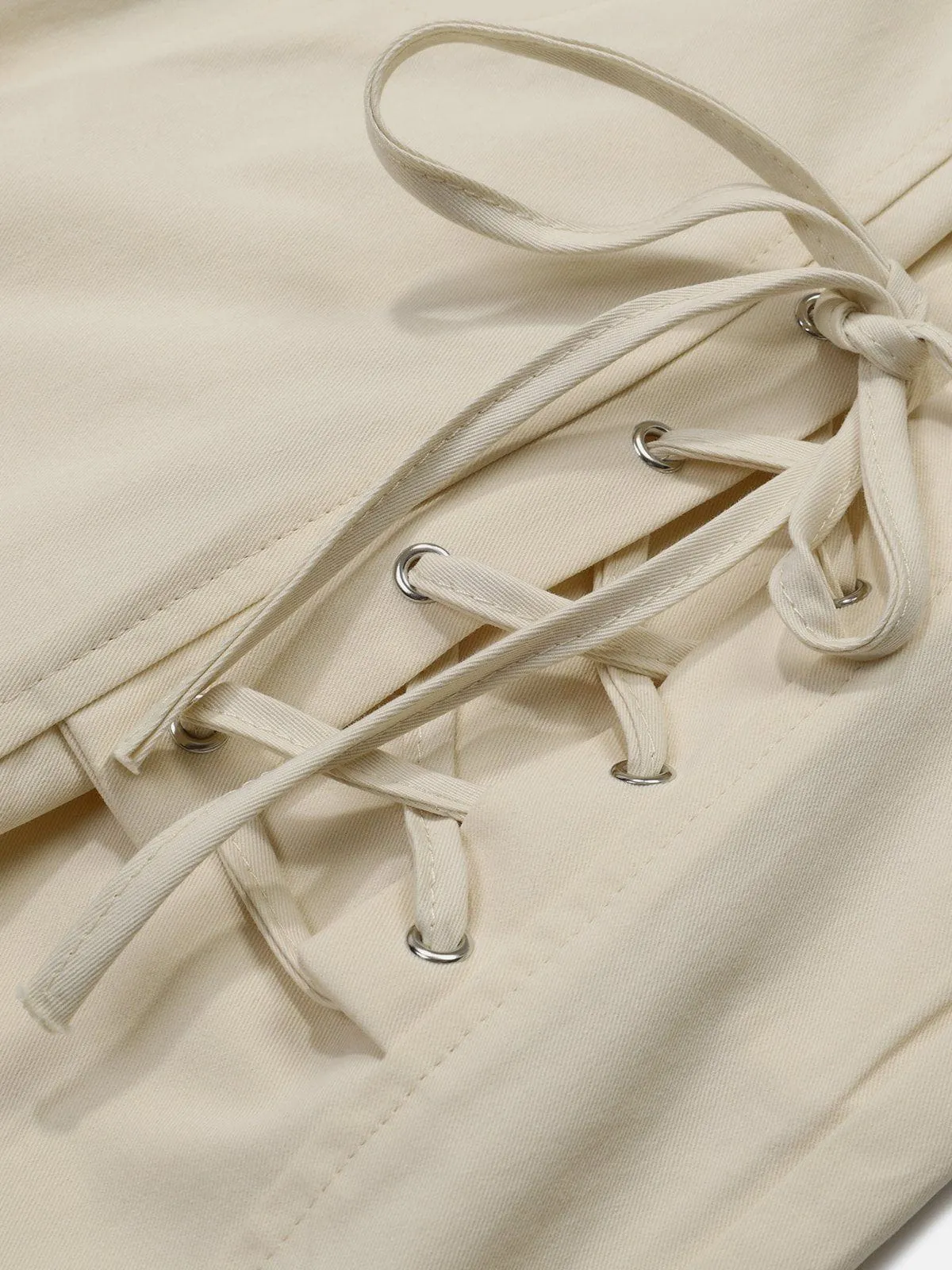 Aelfric Eden Tie-Waist Wrinkle Baggy Pants sold by Aelfric Eden product image thumbnail 3