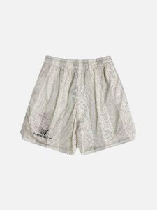 Aelfric Eden Stripe Polyester Drawstring Shorts sold by Aelfric Eden