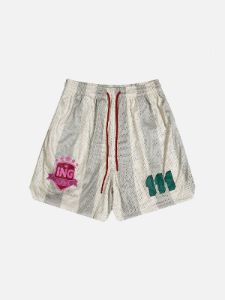 Aelfric Eden Stripe Polyester Drawstring Shorts sold by Aelfric Eden