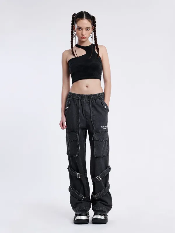 Aelfric Eden Multi Pocket Straight Jeans sold by Aelfric Eden
