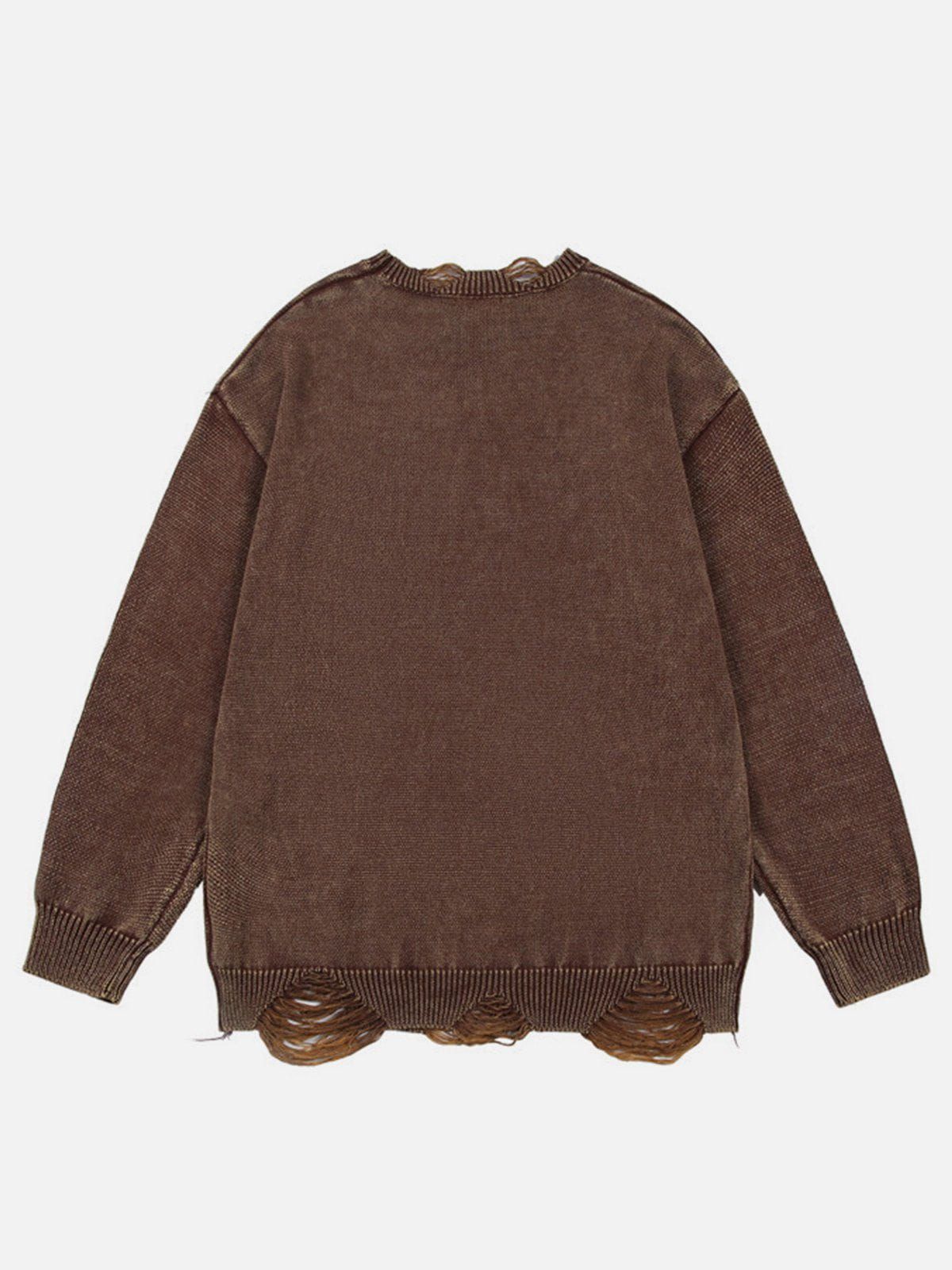 Aelfric Eden Ruins Distressed Sweater sold by Aelfric Eden product image thumbnail 3