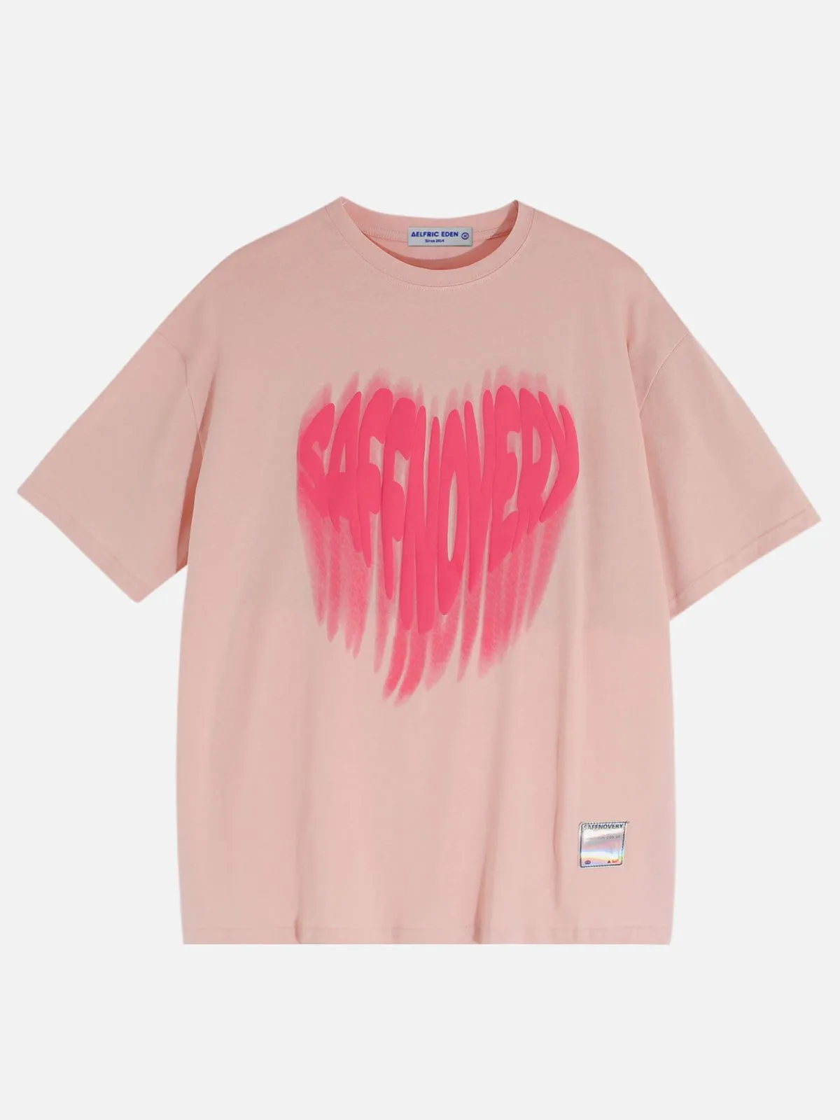 Aelfric Eden Love Letters Graffiti Oversized Tee sold by Aelfric Eden product image thumbnail 4