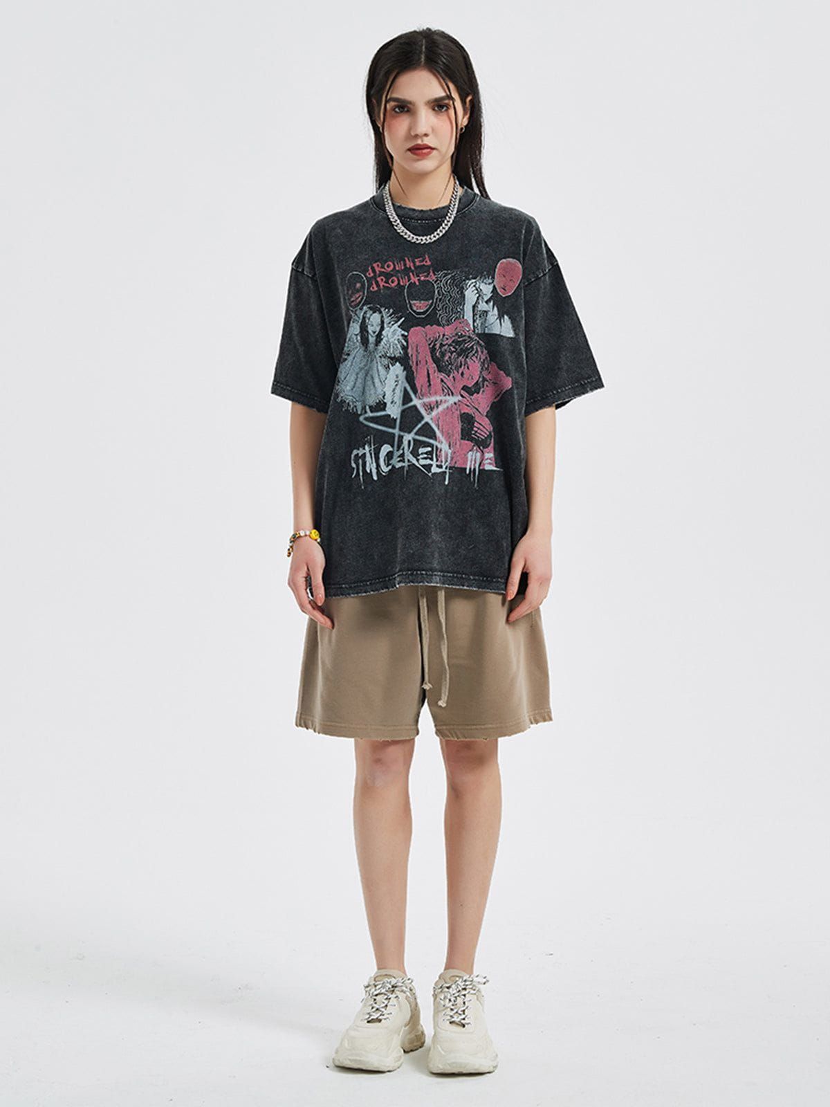Aelfric Eden ghost Washed Tee(US ONLY) sold by Aelfric Eden product image thumbnail 2