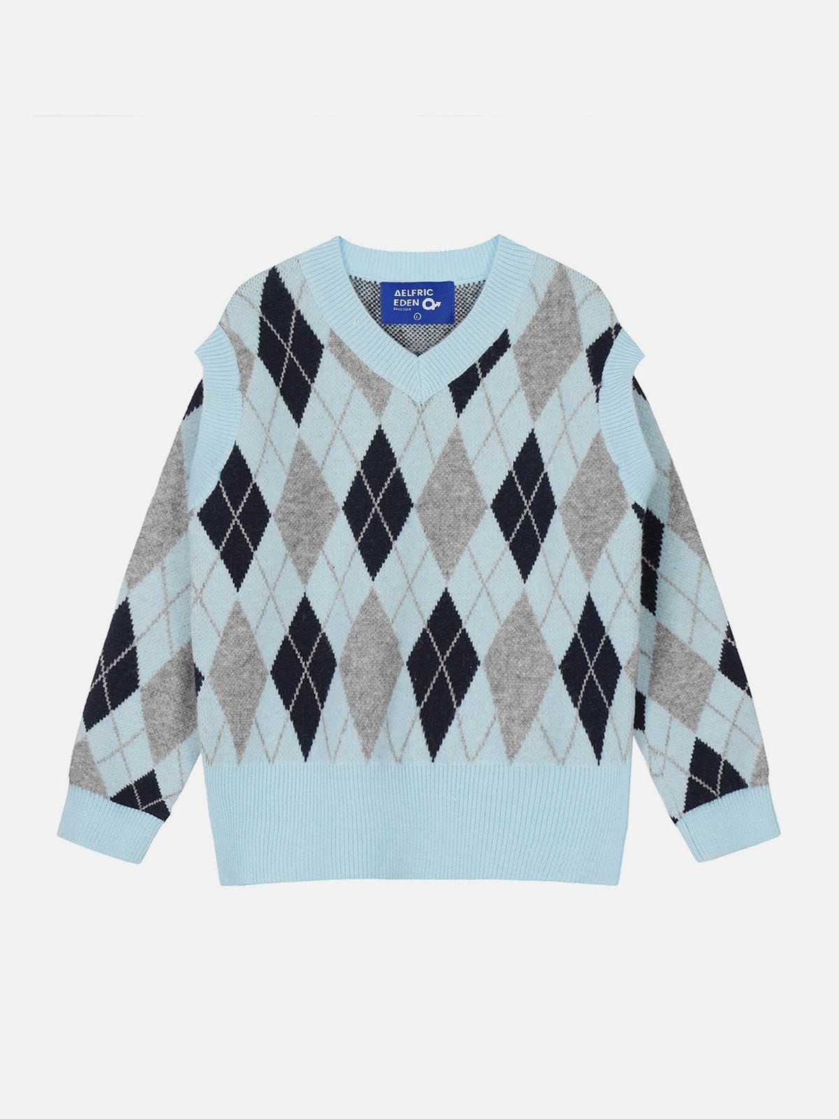 Aelfric Eden Detachable Argyle Sweater sold by Aelfric Eden