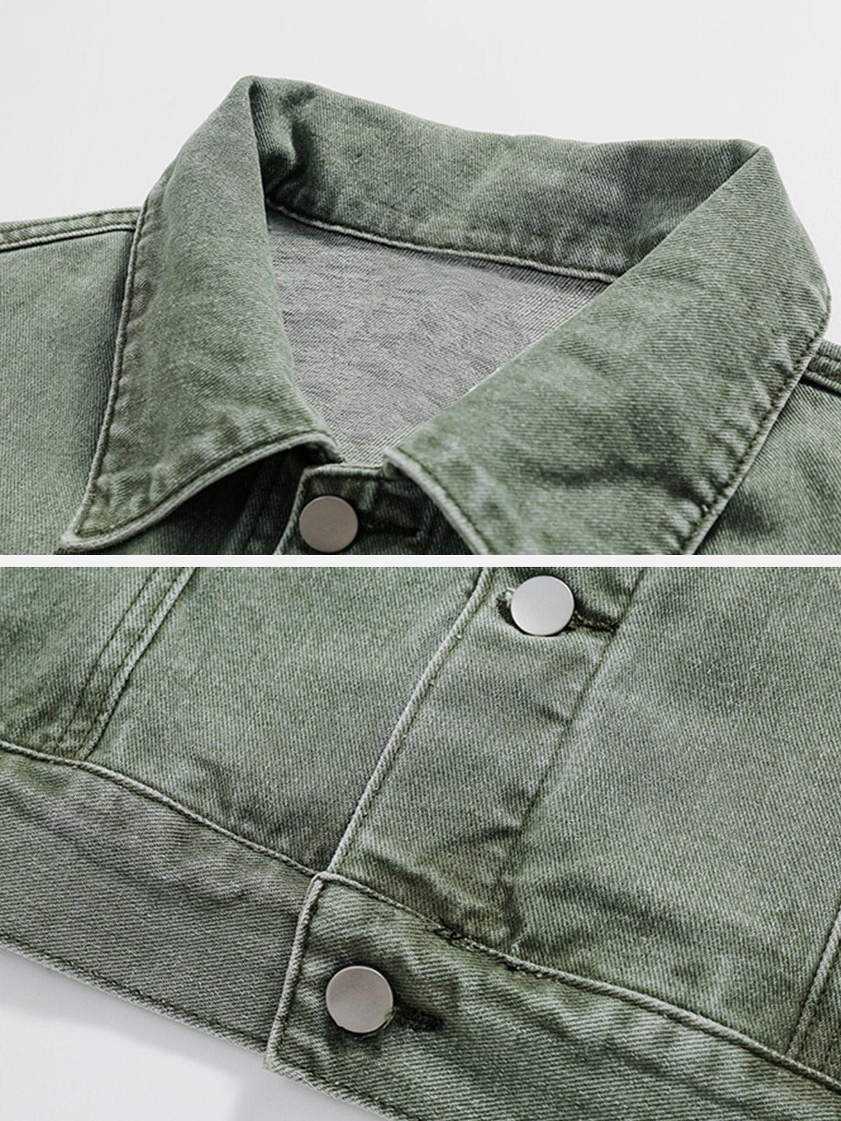 Aelfric Eden Gradient Dip-dye Washed Jacket sold by Aelfric Eden product image thumbnail 5