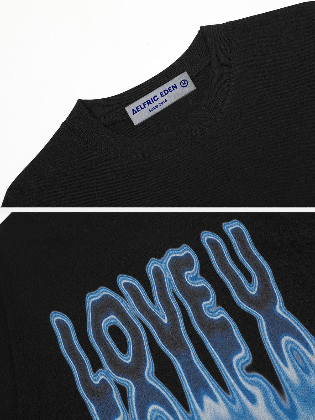 Aelfric Eden Love Shadow Print Tee sold by Aelfric Eden product image thumbnail 4