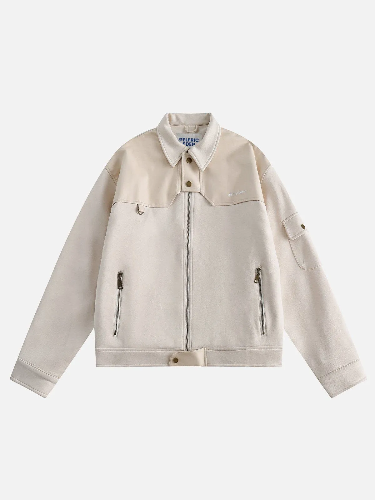 Aelfric Eden Vintage Suede Faux Leather Jacket sold by Aelfric Eden product image thumbnail 2