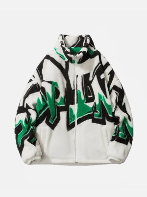 Aelfric Eden Stereoscopic Letter Sherpa Coat sold by Aelfric Eden