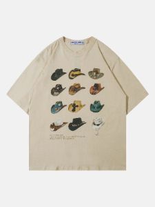 Aelfric Eden Hats Collection Pattern Tee sold by Aelfric Eden
