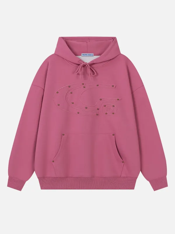 Aelfric Eden Rivet Embroidery Hoodie sold by Aelfric Eden