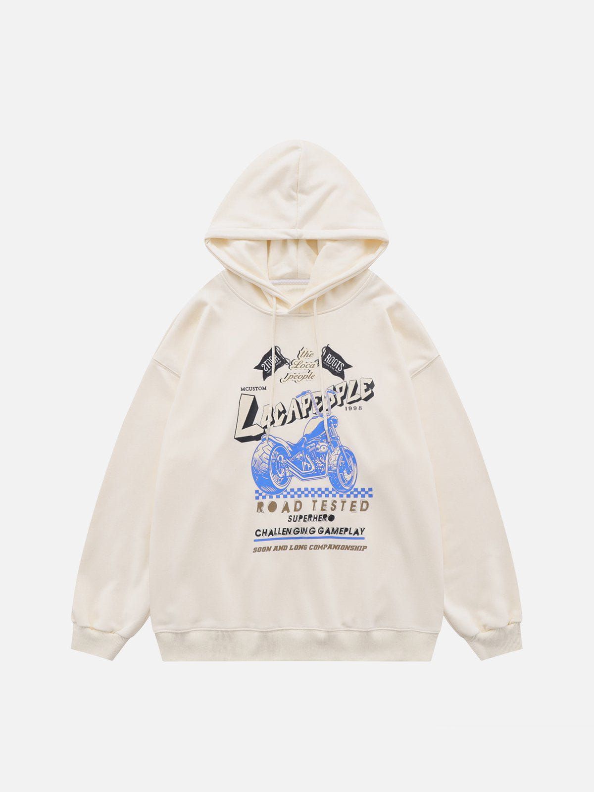 Aelfric Eden Model Letter Print Hoodie sold by Aelfric Eden product image thumbnail 3