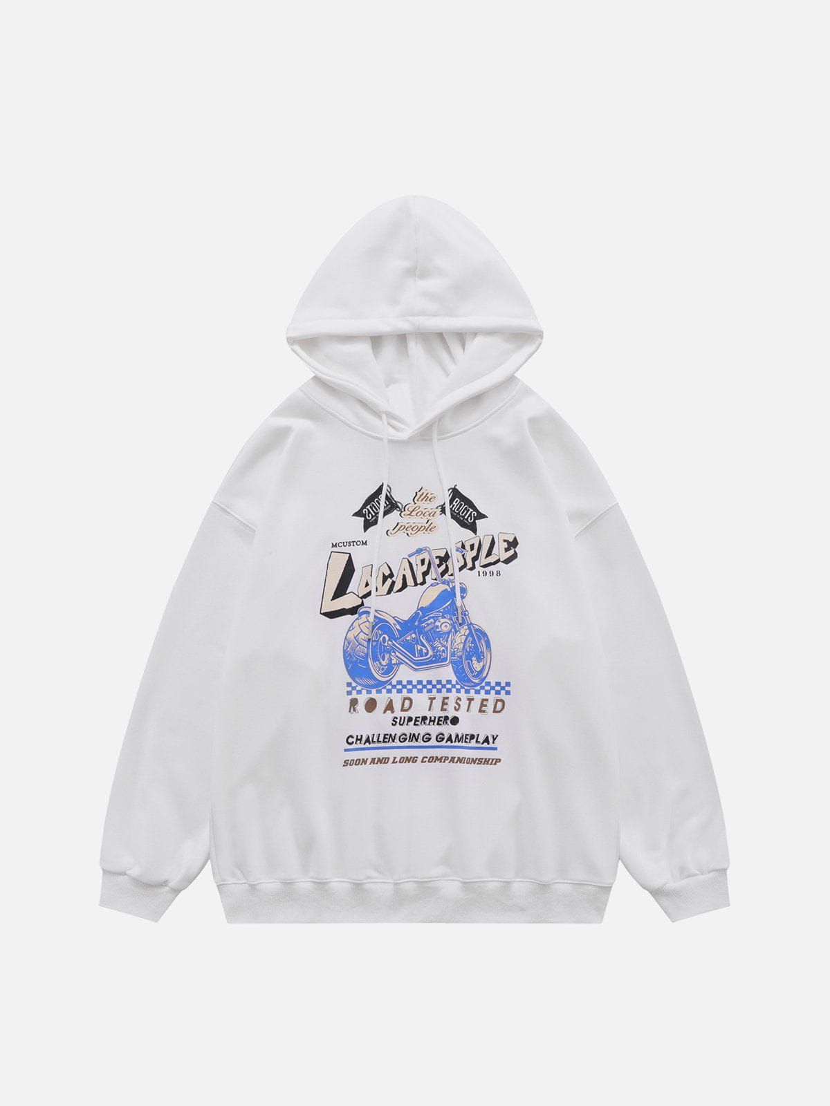 Aelfric Eden Model Letter Print Hoodie sold by Aelfric Eden