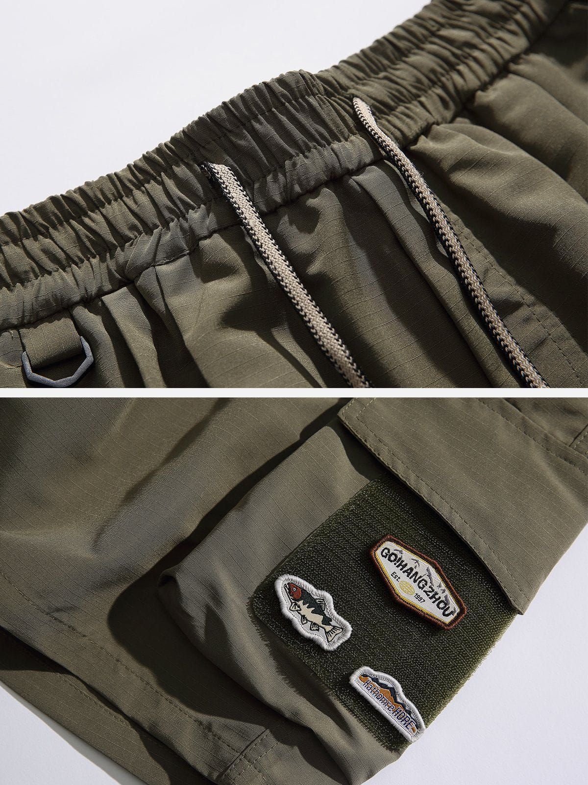 Aelfric Eden Drawstring Large Pocket Print Shorts sold by Aelfric Eden product image thumbnail 7