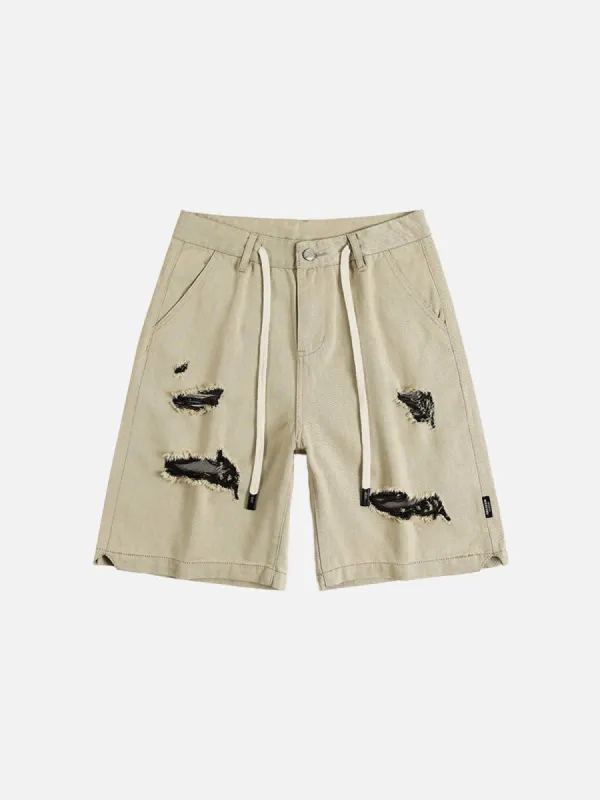 Aelfric Eden Distressed Jorts sold by Aelfric Eden