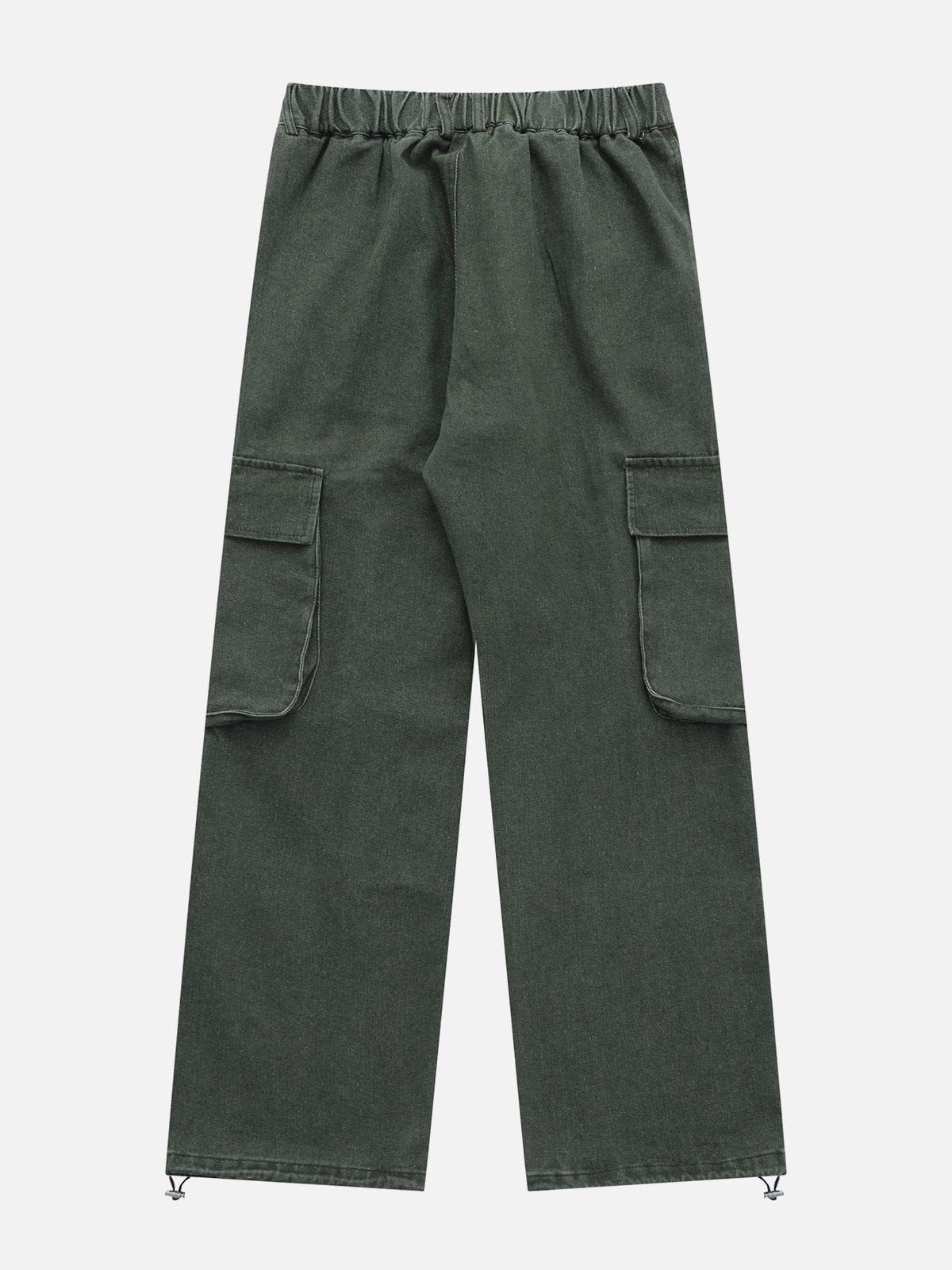 Aelfric Eden Solid Multi-pocket Cargo Pants sold by Aelfric Eden product image thumbnail 6