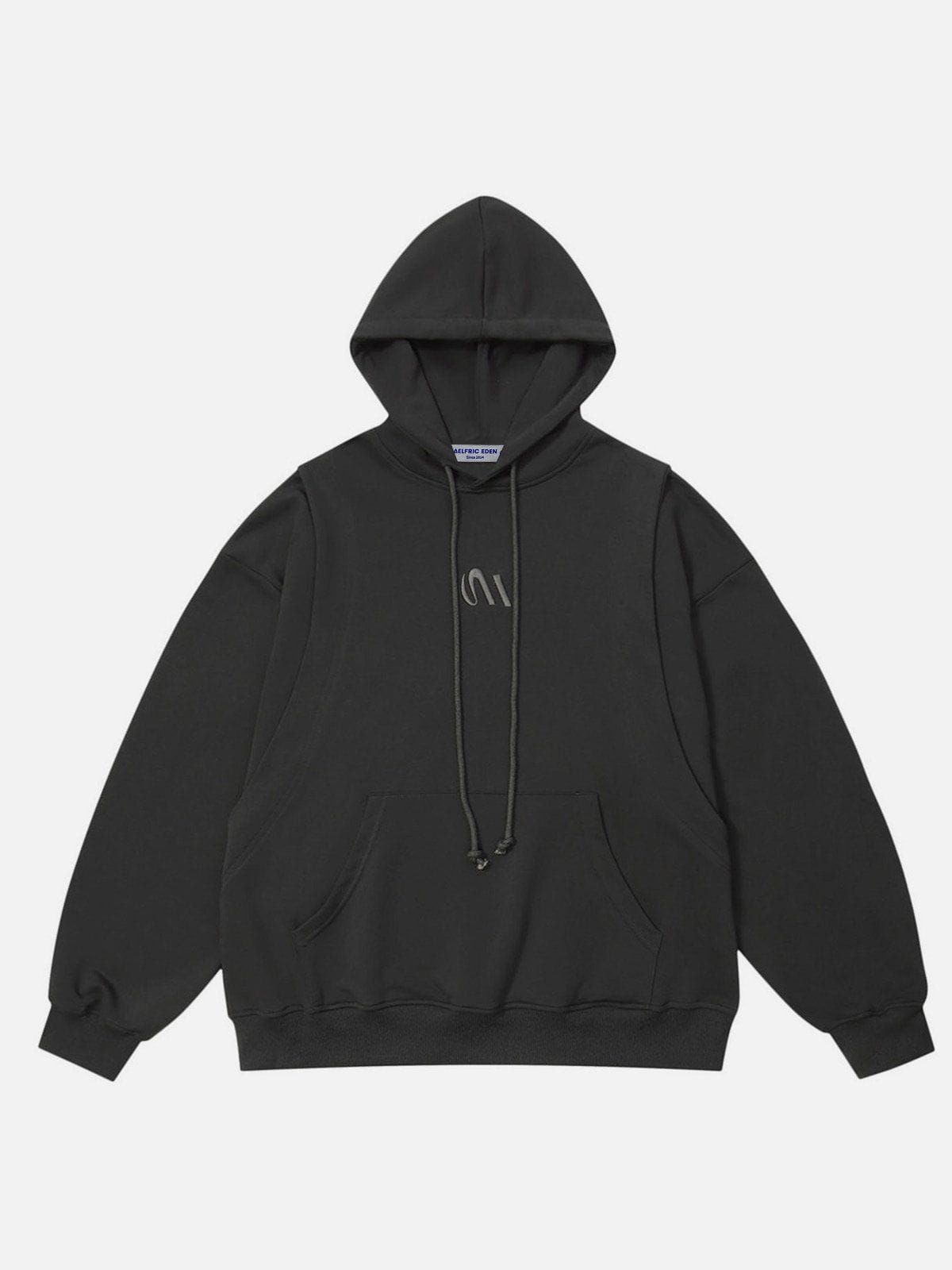 Aelfric Eden Solid Camber Patchwork Hoodie sold by Aelfric Eden