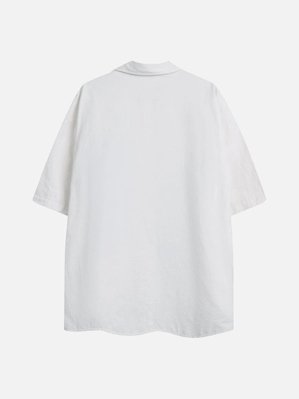 Aelfric Eden Abstract Face Print Short Sleeve Shirt sold by Aelfric Eden product image thumbnail 5