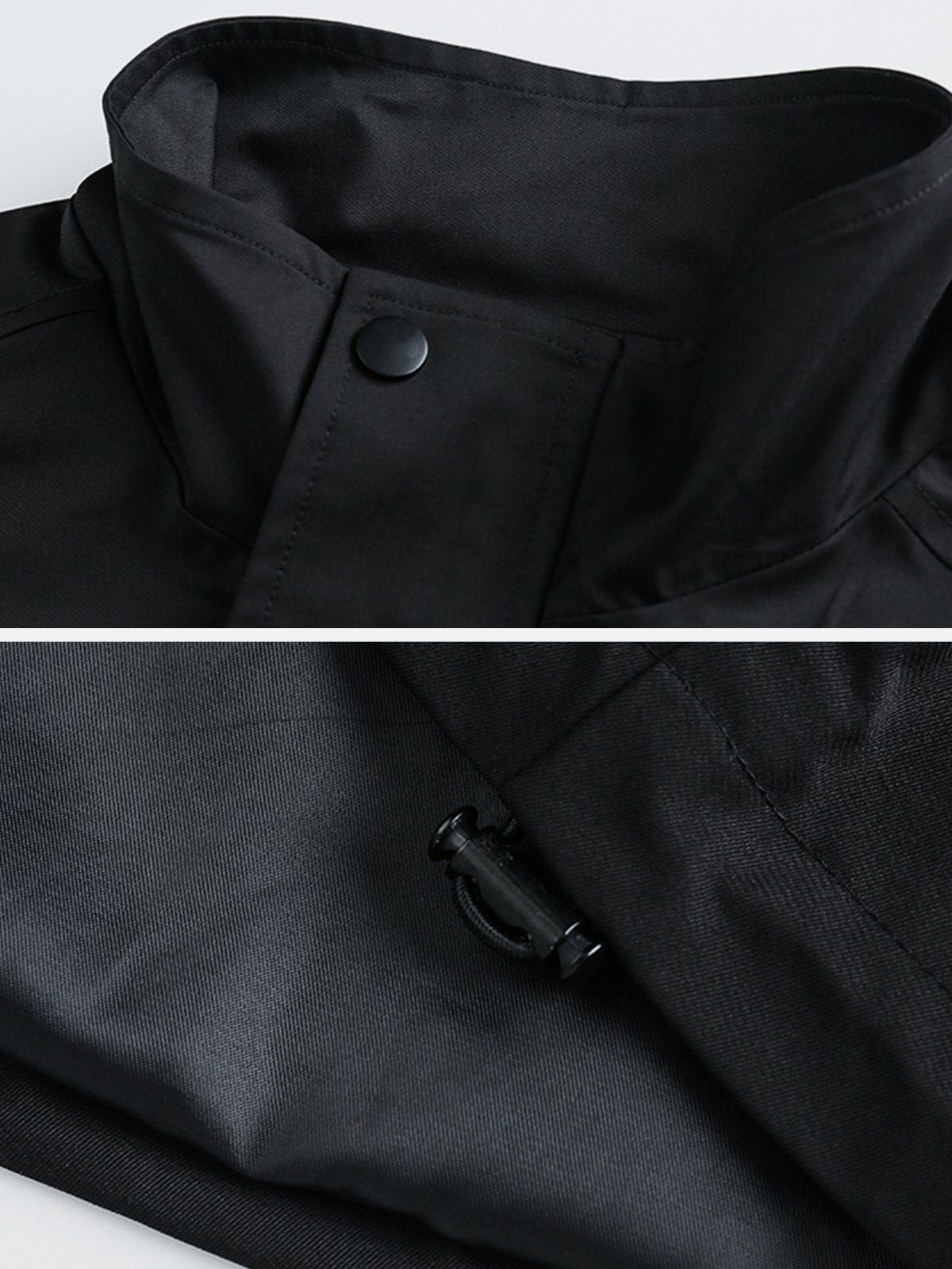 Aelfric Eden Solid Large Pocket Drawstring Jacket sold by Aelfric Eden product image thumbnail 6