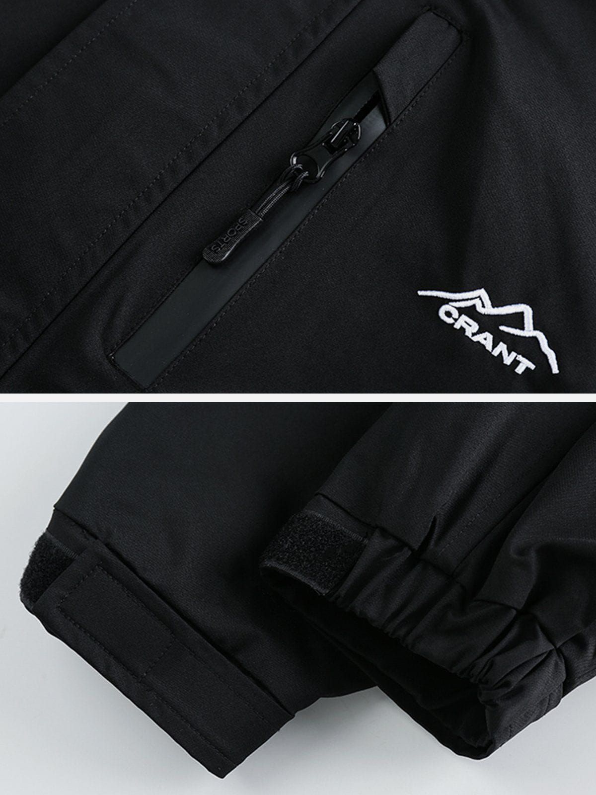 Aelfric Eden Solid Large Pocket Drawstring Jacket sold by Aelfric Eden product image thumbnail 5