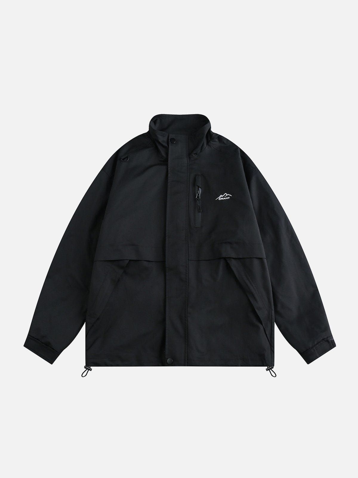 Aelfric Eden Solid Large Pocket Drawstring Jacket sold by Aelfric Eden product image thumbnail 3